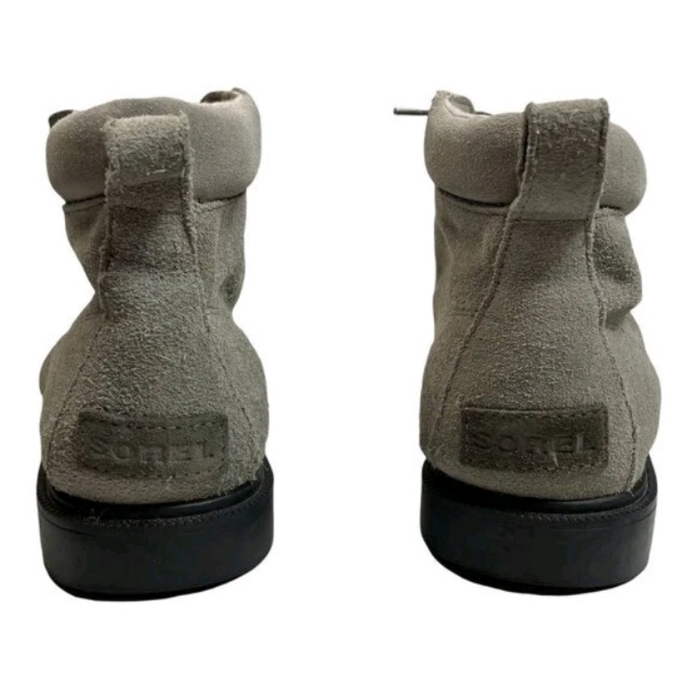 Sorel Madison Gray Suede Boots 5 - Picture 3 of 12